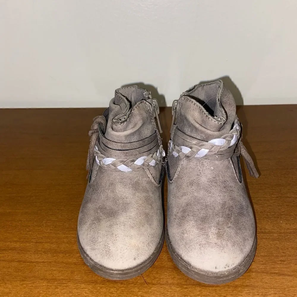 Suede booties